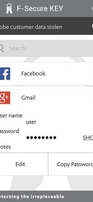 F-Secure ID PROTECTION screenshot 1