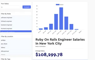 Devsalary screenshot 1