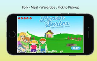 Learn Family, Food, Dress screenshot 1