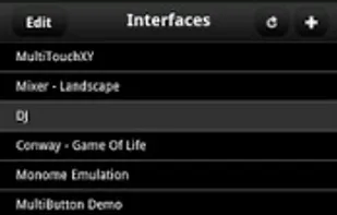 Control (OSC + MIDI) screenshot 1