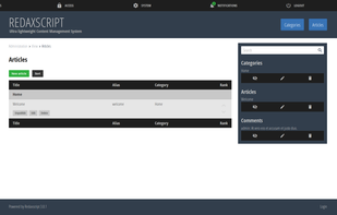 Redaxscript screenshot 3