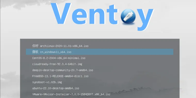 Ventoy 1.1.06: TrueNAS Scale support, boot fixes & enhanced TreeView mode image