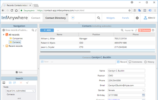 InfAnywhere screenshot 2