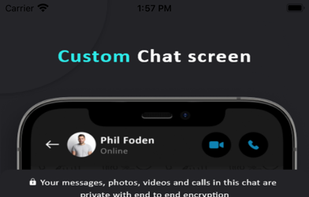 Cutom chat screen