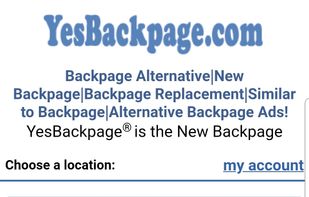 YesBackpage screenshot 1
