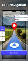 GPS Navigation &amp; Map Direction screenshot 1