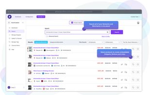 Search for products worldwide by barcode, product name, and more. 
