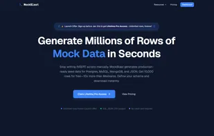 Mockblast's landing page, you can get the Pro plan for free if you signup before 31st January