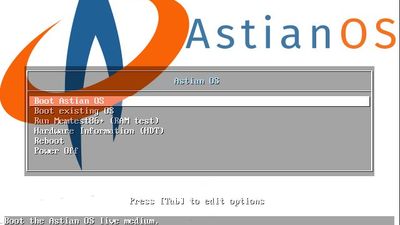 Astian OS screenshot 1