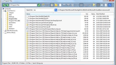 Folder Size Explorer search