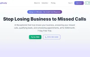 Ring Ready AI Receptionist