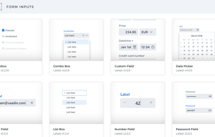 Vaadin Framework screenshot 1