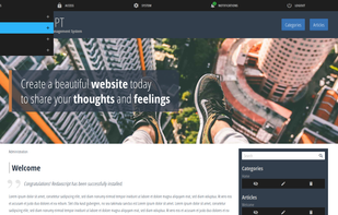 Redaxscript screenshot 2