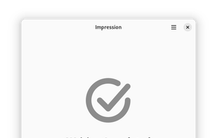 Impression (GTK) screenshot 3