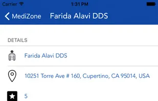 Details of doctor - iPhone