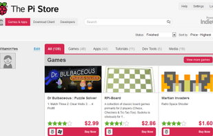 Pi Store screenshot 1