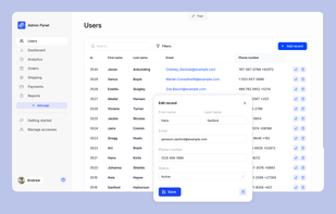 Admin Panel Built With Kottster