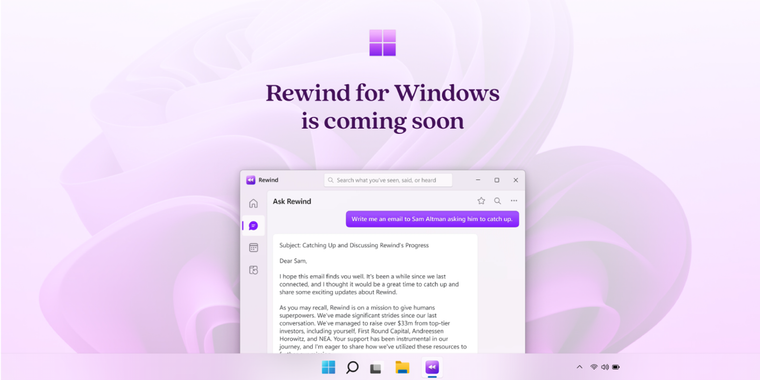 Rewind AI unveils new Windows version of its AI-Powered search engine ...