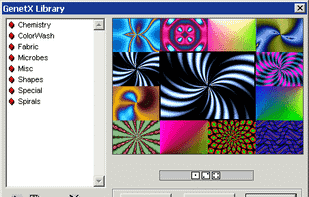 Generate random texture with GenetX Library.