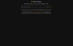 Masto Reader screenshot 1