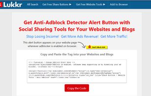 Best Anti Adblock Script screenshot 1