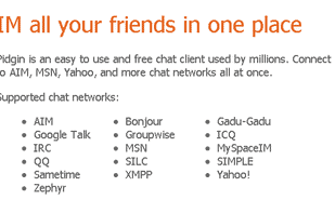 All your friends in one place