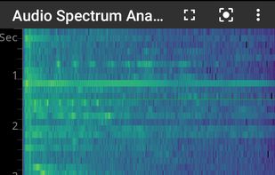 Audio Spectrum Analyzer screenshot 1
