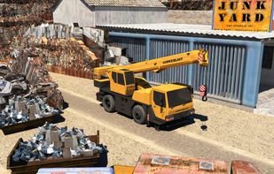 Junk Yard Truck Driver Parking screenshot 1