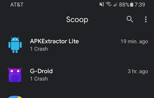 Scoop Crashes screenshot 1