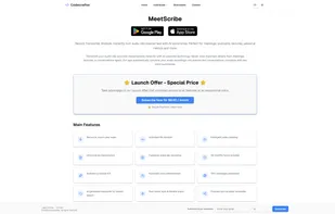 MeetScribe screenshot 1