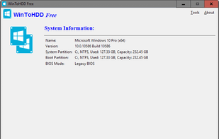 WinToHDD screenshot 2