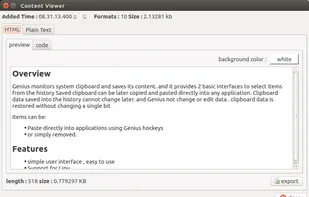 Genius Clipboard Manager screenshot 2