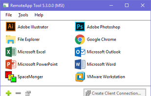 RemoteApp Tool screenshot 1