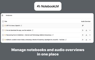 NotebookLM Web Importer screenshot 2