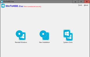 WinToHDD screenshot 1