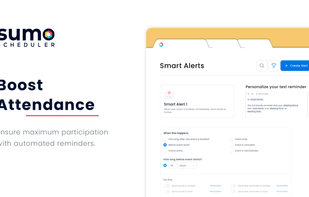 Boost Attendance - Ensure maximum participation with automated reminders.