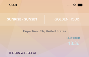 Sunset Time screenshot 1