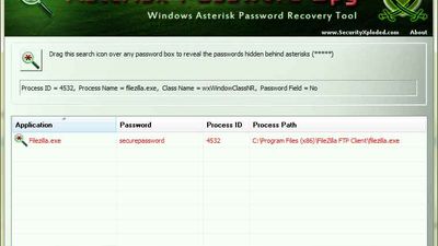 Asterisk Password Spy screenshot 1