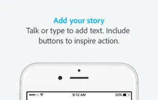 Adobe Spark Page screenshot 3