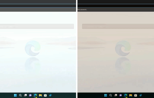Neutralize the white flicker on startup of apps like Edge and Chrome