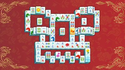 Mahjong Dragon Face layout