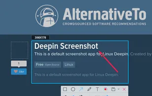 Deepin Screenshot screenshot 1