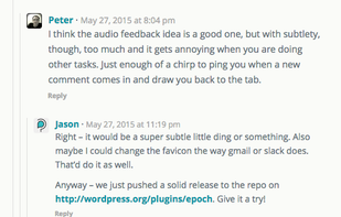 Epoch by Postmatic screenshot 1