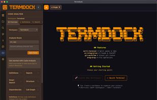Termdock screenshot 1