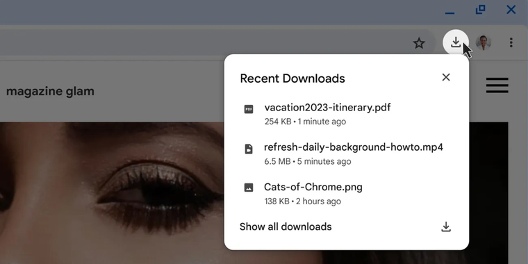 Major changes for Google Chrome: Download Bar removed from Desktop version, enhanced search features for Mobile image