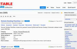 The Portable Freeware Collection screenshot 1