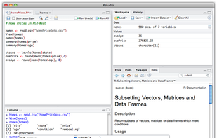 RStudio on Mac OS X