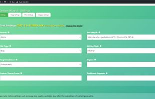 AI Content Wizard screenshot 1