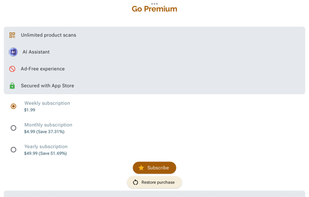 Ingredify - Food Scanner screenshot 3
