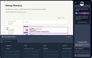 Browse AI screenshot 1